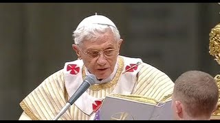 La renonciation du pape en moins de 3 minutes [upl. by Brogle890]