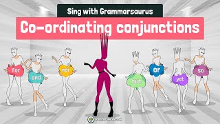 Sing with Grammarsaurus  Coordinating Conjunctions FANBOYS [upl. by Caassi]