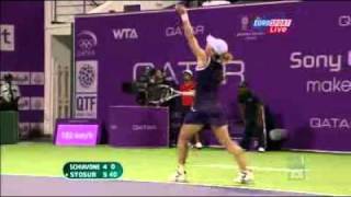 Stosur defeats Schiavone [upl. by Duong276]