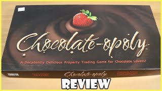 ChocolateOpoly Board Game Review  Board Game Night [upl. by Barbara]