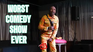 Worst Stand Up Comedy Show Ever Comedian quotBarry Whitequot Roasted By quotShawty The Comedianquot [upl. by Myo]