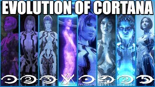 Evolution of Cortana 20012019 Halo Cortana Through the Years [upl. by Tiedeman348]