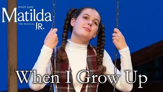 Matilda Jr  When I Grow Up  TKA Theatre Co [upl. by Odlaner635]