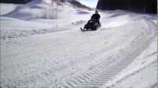 Bombardier SkiDoo Formula PRS snowmobile [upl. by Anilrahc614]