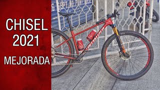 Specialized Chisel 2021 Mejorada ¿Cuanto pesa mejorada [upl. by Nylahsoj]