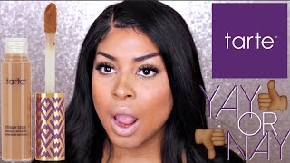 Tarte Shape Tape Concealer  Review amp Demo [upl. by Aruasi872]