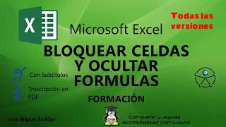 Bloquear y Ocultar celdas en Excel [upl. by Tess511]