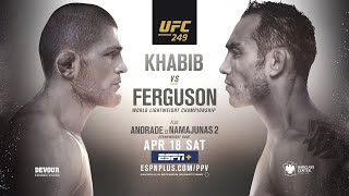 TÜRKÇE Khabib vs Tony Ferguson Basın Toplantısı TAMAMI UFC 249 [upl. by Ahsrav]