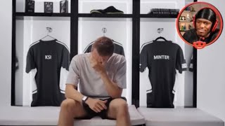 KSI Reacts To Miniminter Crying 😭 [upl. by Ariahay572]