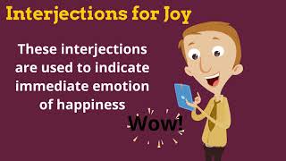 Interjections Definition Examples and Types Explained [upl. by Adirahs446]