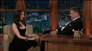 Alison Brie  adorable in Craig Ferguson interview [upl. by Bolan]