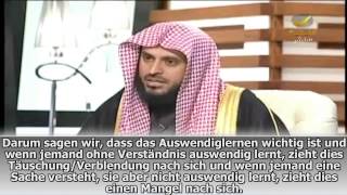 Shaykh Al Tarifi Das Streben nach Wissen [upl. by Eibur]