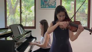 ABRSM Grade 7 Violin Exam 2024 A1 Allemande 英国皇家小提琴7级 [upl. by Einoj797]