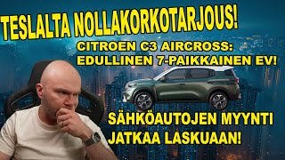 SÄHKÖAUTOJEN MYYNTI JATKAA LASKUAAN EVvalmistajan osake nousi 325 viidessä päivässä [upl. by Yrrehc342]