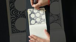 New doodle mandala pattern  Simple mandala design  Mandala art for beginners shorts trending [upl. by Rukna]