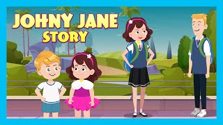 Johnny amp Jane Story  Tia amp Tofu Stories  English Moral Stories  Fairy Tales amp Bedtime Stories [upl. by Yrod]