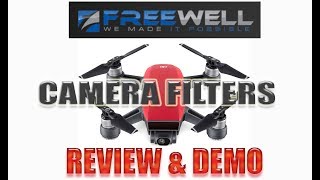 DJI SPARK  FREEWELL ND and Polarized Filter ReviewDemo [upl. by Dressel590]