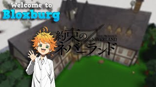 ROBLOX Grace Field House The Promised Neverland  Bloxburg Tour [upl. by Earla]