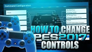 How to Change PES 2017 Controls to FIFA 17 Controls [upl. by Aerdnaeel]