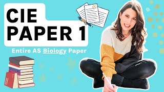 ENTIRE AS  CIE Alevel Biology Topics 111  All the theory from the specification in one video [upl. by Sipple]