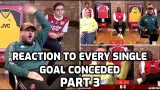 AFTV reaction to every goal Arsenal have conceded this season  Part 3 [upl. by Aztilay727]