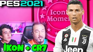 İKON  C RONALDO EMİRMANLA TOP AÇIYORUZ  PES 2021 SİYAH TOP AÇILIMI [upl. by Llirpa]