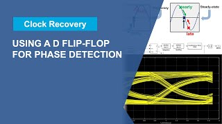 Using a Single DFF for Phase Detection in clock and data recovery CDR loops [upl. by Enyluqcaj713]