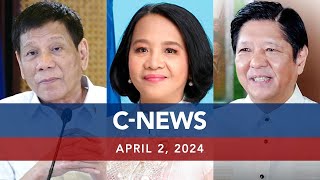 UNTV CNEWS  April 2 2024 [upl. by Enidlareg]