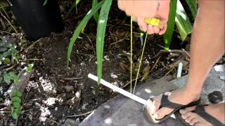 How to cut PVC pipe with string [upl. by Hengel]