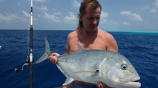 Maldives fishing Rybolov Maledivy 232–23 2016 [upl. by Siubhan]