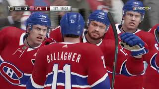 WHAT IF Accurate Montreal Canadiens Goal Horn in NHL 19 [upl. by Eecak]