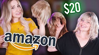 Trying 14 Highly Rated Wigs From Amazon  EXTREME WIG HAUL [upl. by Nyre]