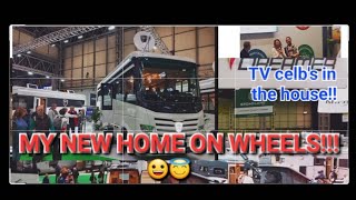 Luxury Motorhome show at the NECOurworld lets go see ✈️ [upl. by Nagiem257]