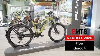 Flyer Goroc 4 EMTBVideo zur 2020erNeuheit Eurobike 2019 [upl. by Grigson908]