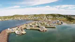 Aerial tour of Twillingate Newfoundland [upl. by Now]