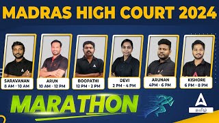 MHC Recruitment 2024 Marathon Class 🔥 Madras High Court Exam Important Questions  Adda247 Tamil [upl. by Stauffer]