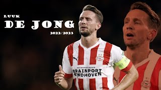 Luuk De Jong ►El Capitán ● 20222023 ● PSV Eindhoven ᴴᴰ [upl. by Ayrad]