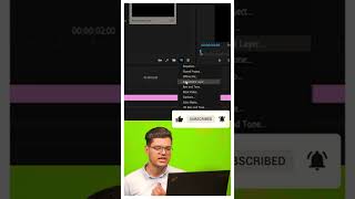 How to Add an Adjustment Layer in Adobe Premiere Pro  Adobe Premiere Pro Tutorial shorts [upl. by Jesher]