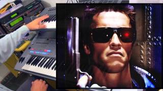 Terminator Soundtrack Cover  on Tyros5 amp Omnisphere [upl. by Berna]