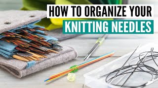 How to organize knitting needles like a pro [upl. by Cosma]