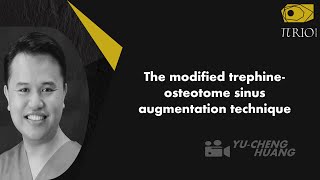 The modified trephineosteotome sinus augmentation technique [upl. by Iddet]