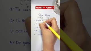 Farther or Further English Grammar [upl. by Silrac]