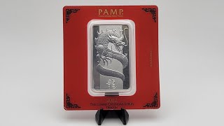 PAMP Lunar 100 gram bars [upl. by Fachan]