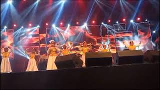 Anondoloke Mongolaloke  Rabindra Sangeet  dishaninrityanjalidanceacademy [upl. by Ahsilav654]