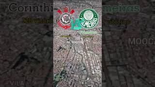 O Derby Paulista geografia geografiadofutebol futebol [upl. by Atilol]