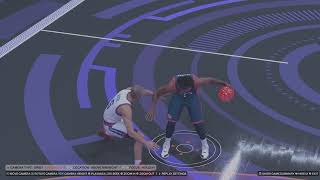 Jason Kid Illegally Touching Jrue Holiday NBA2K24 [upl. by Borlow]