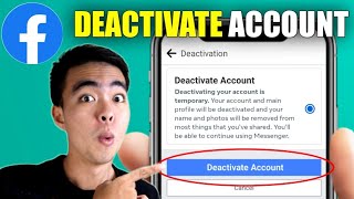 Paano Mag DEACTIVATE ng Facebook Account 2024 [upl. by Miharbi]