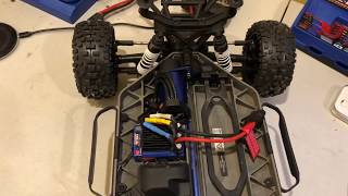 How to install Velineon 3500kv brushless motor in a Traxxas Slash 4x4 [upl. by Edorej793]