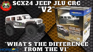 AXIAL SCX24 JEEP WRANGLER JLU CRC quotV2 2021quot UNBOX  REVIEW [upl. by Ahsikat]