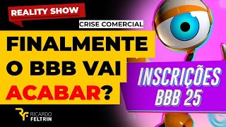 FATURAMENTO DO BBB VAI CAIR PELA METADE ricardofeltrin bbb [upl. by Retrac]